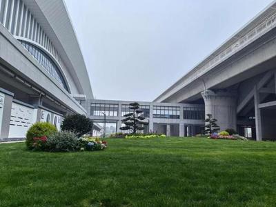 句容高鐵站 綠化管理再升級(jí)，城市門戶展新顏